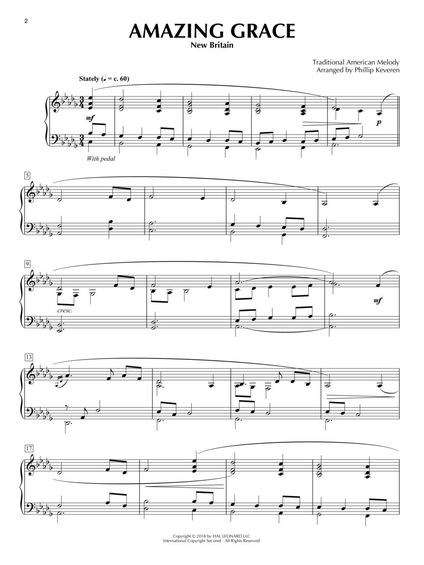 Hymns with a Classical Flair for Piano Soloist arr. Phillip Keveren