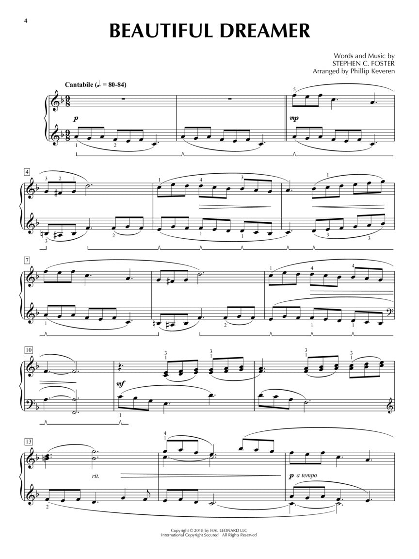 Folksongs with a Classical Flair arr. Phillip Keveren