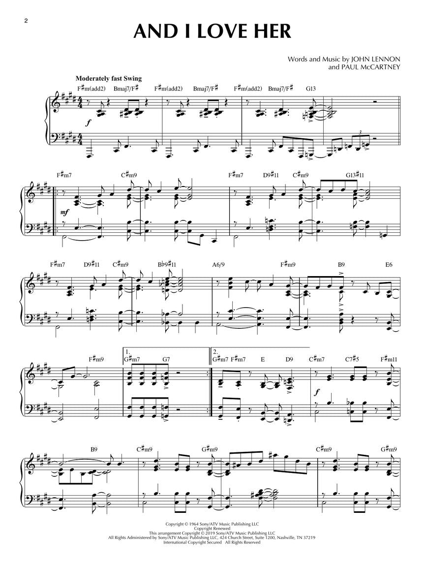 Pop Ballads - Jazz Piano Solos