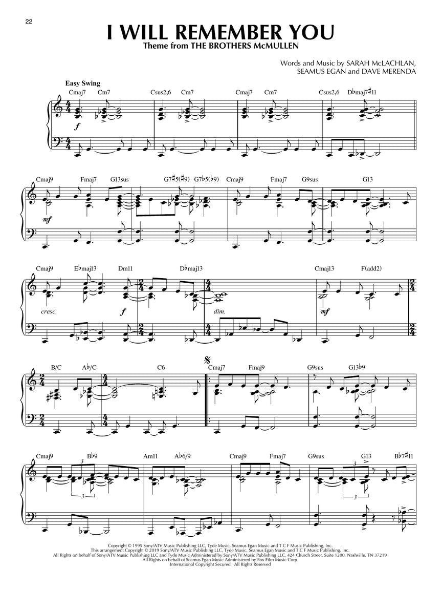 Pop Ballads - Jazz Piano Solos