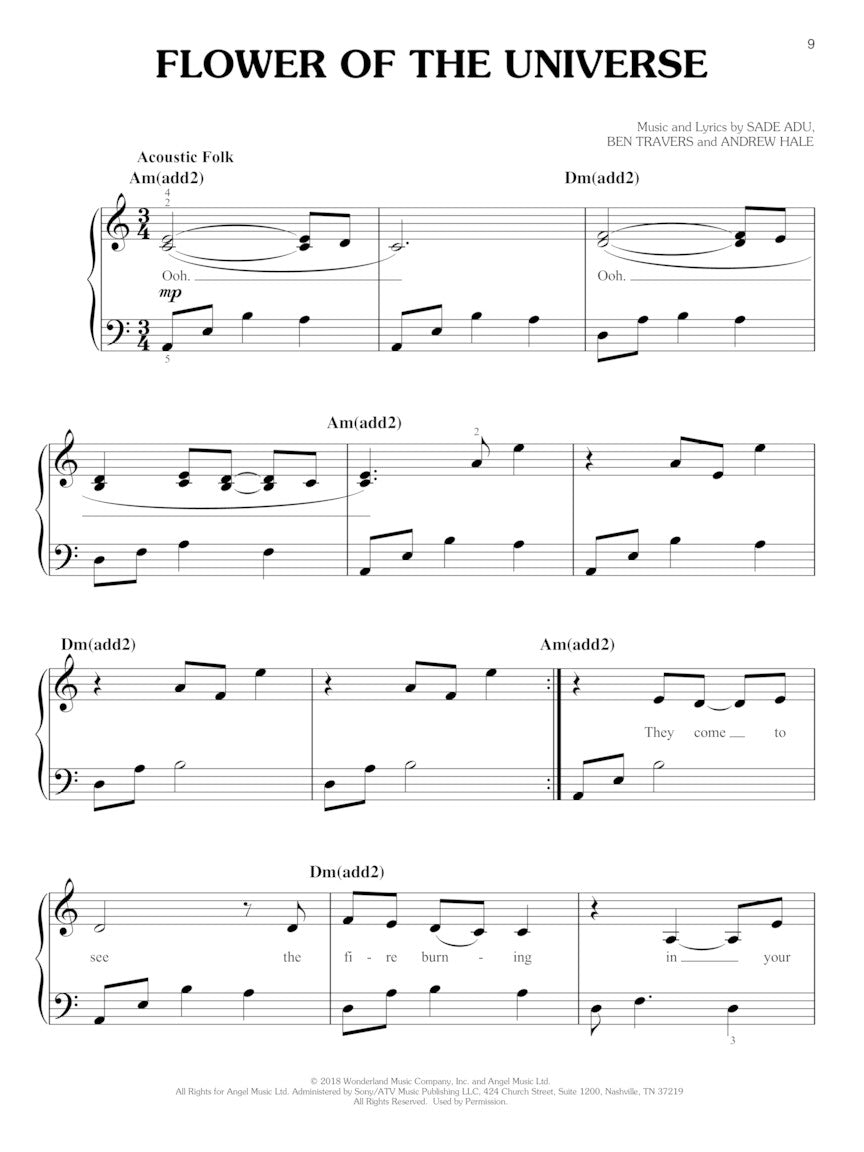 A Wrinkle in Time - Easy Piano