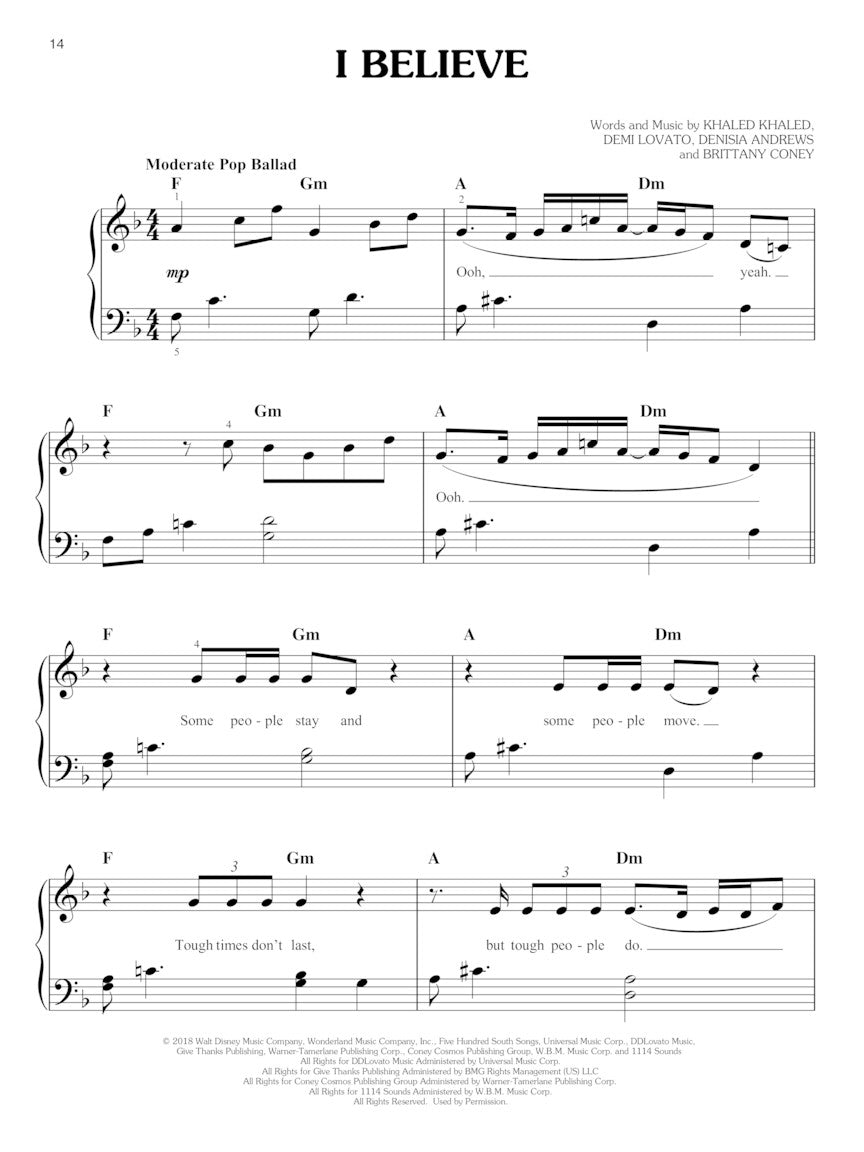 A Wrinkle in Time - Easy Piano