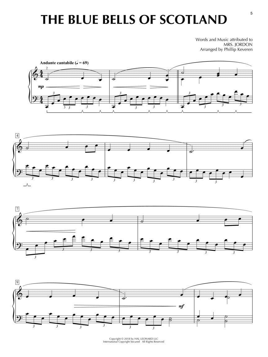 Celtic Songs with a Classical Flair arr. Phillip Keveren