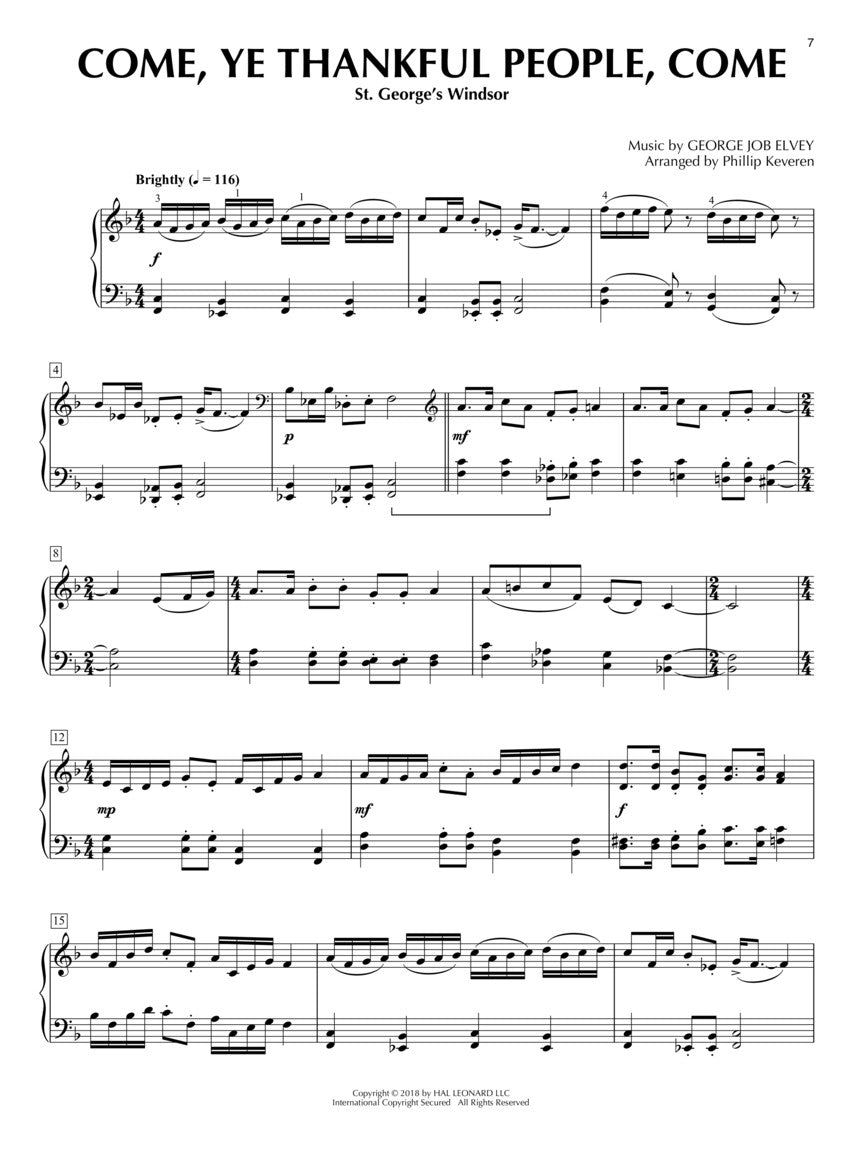 Hymns in a Celtic Style For Piano Solo arr. Phillip Keveren