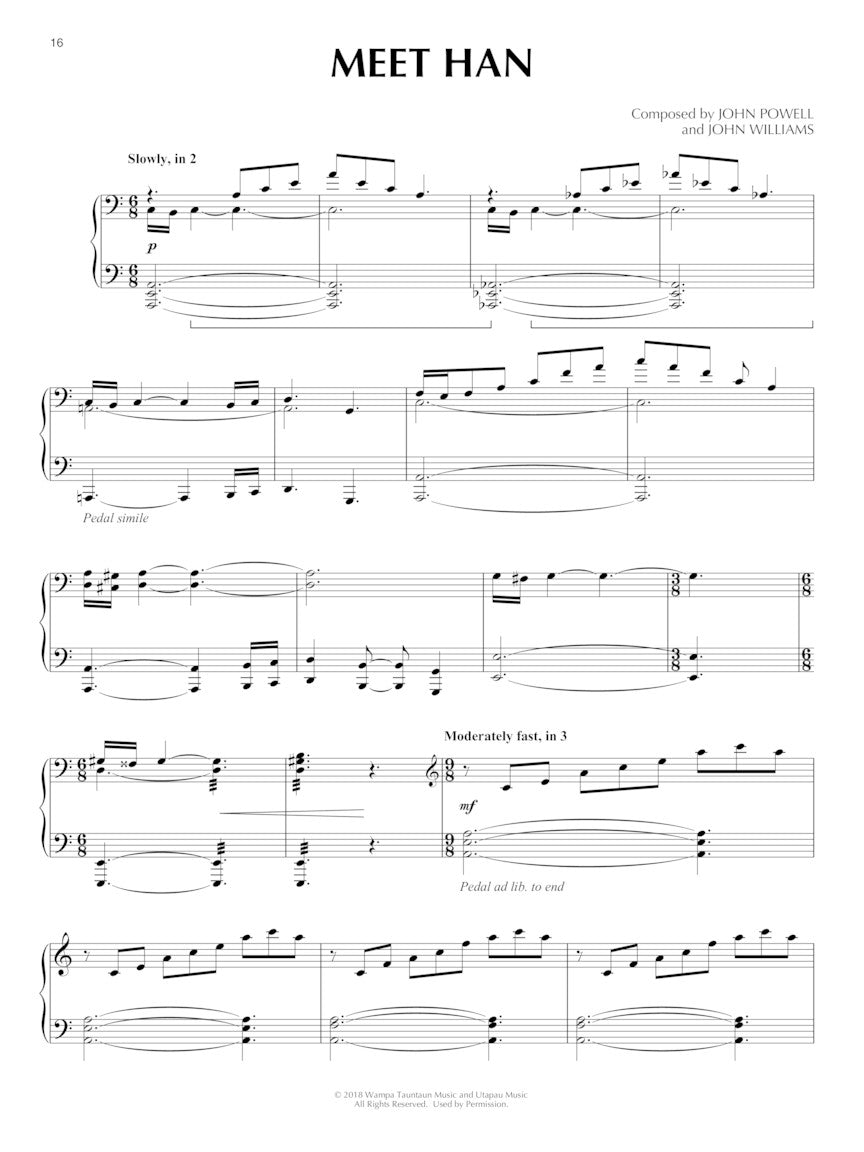 Solo: A Star Wars Story for Solo Piano