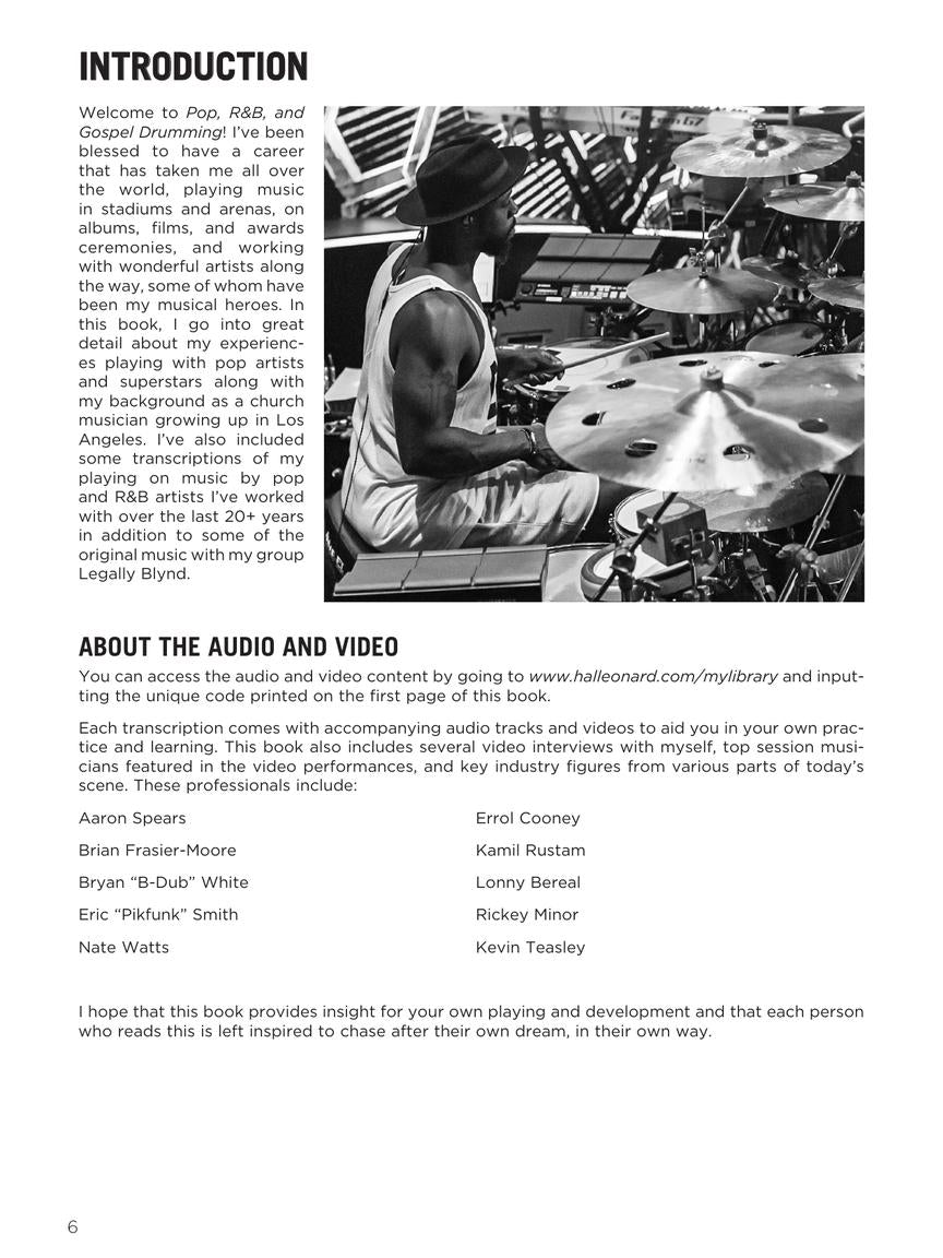 Pop, R&B & Gospel Drumming