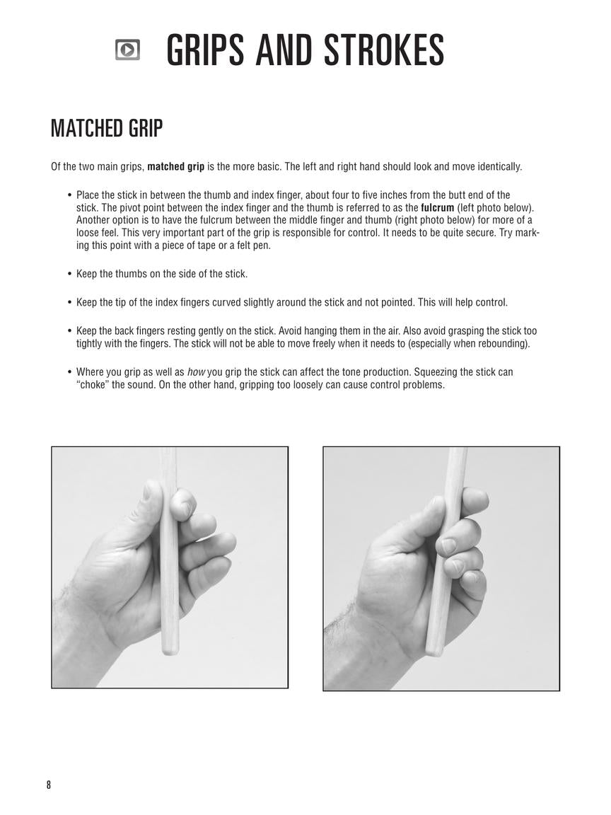 Hal Leonard Drumset Method, Book 1 (Left-Handed Edition)