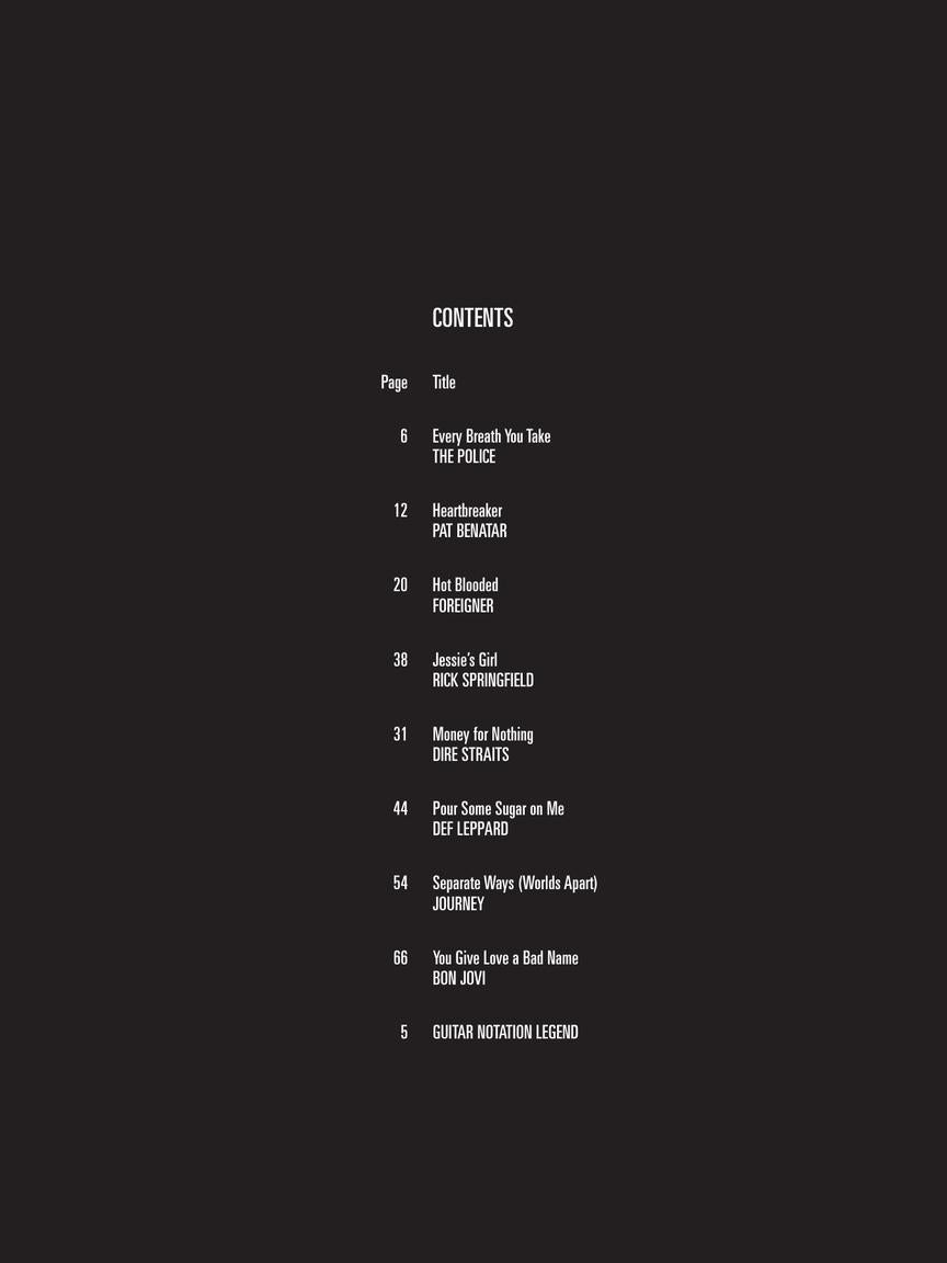 Rock Pop Guitar Play-Along