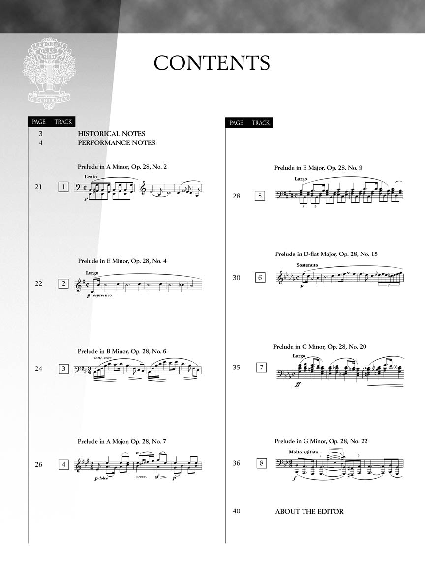 Chopin: Selected Preludes