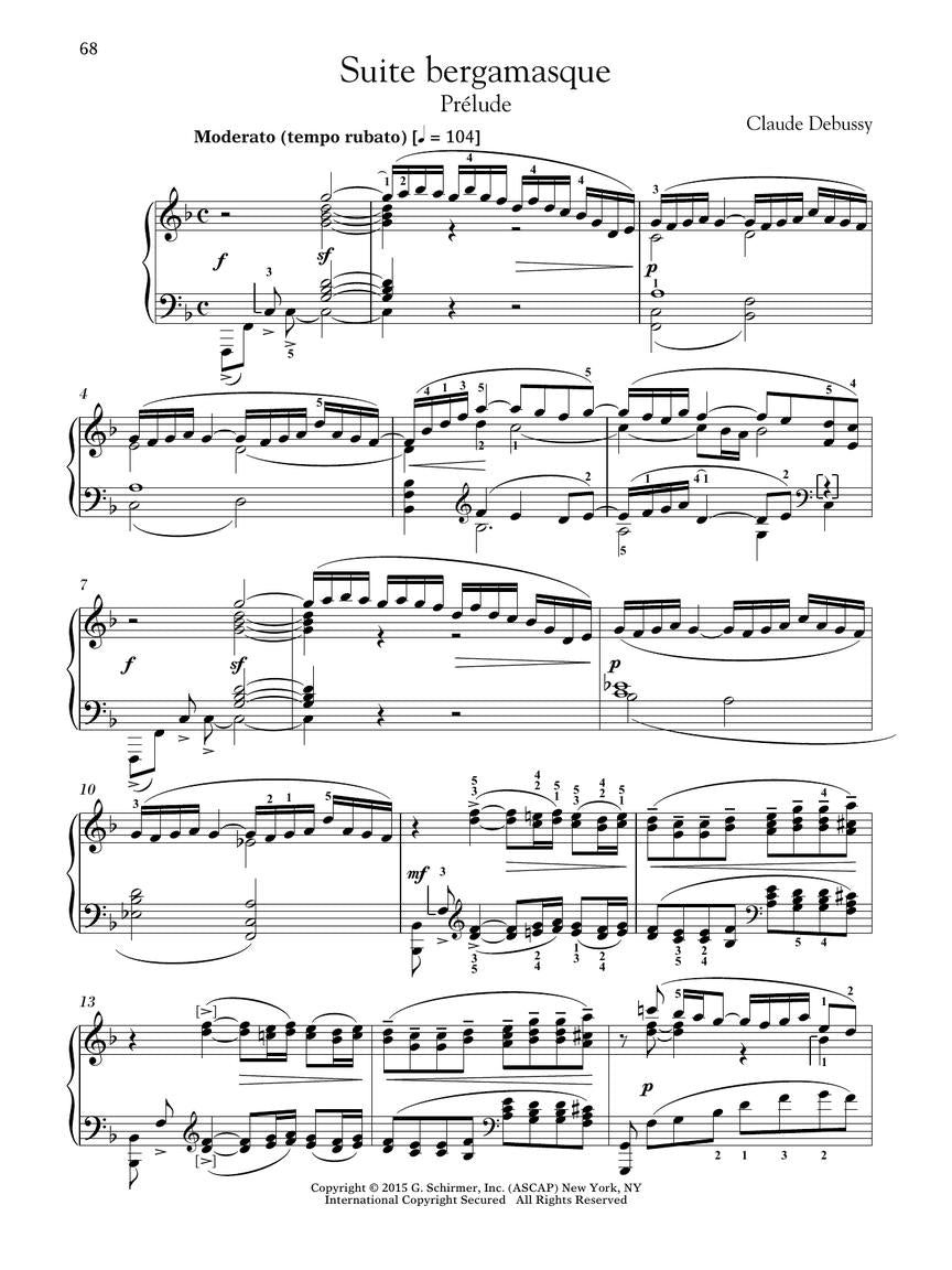 Debussy: 16 Piano Favorites