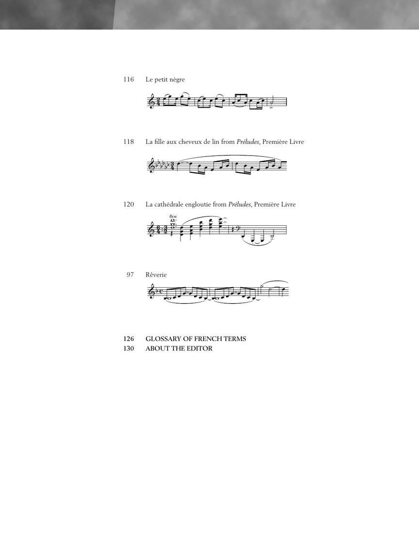 Debussy: 16 Piano Favorites