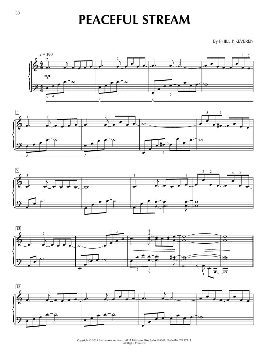 Piano Calm, 15 Reflective Solos arr. Phillip Keveren