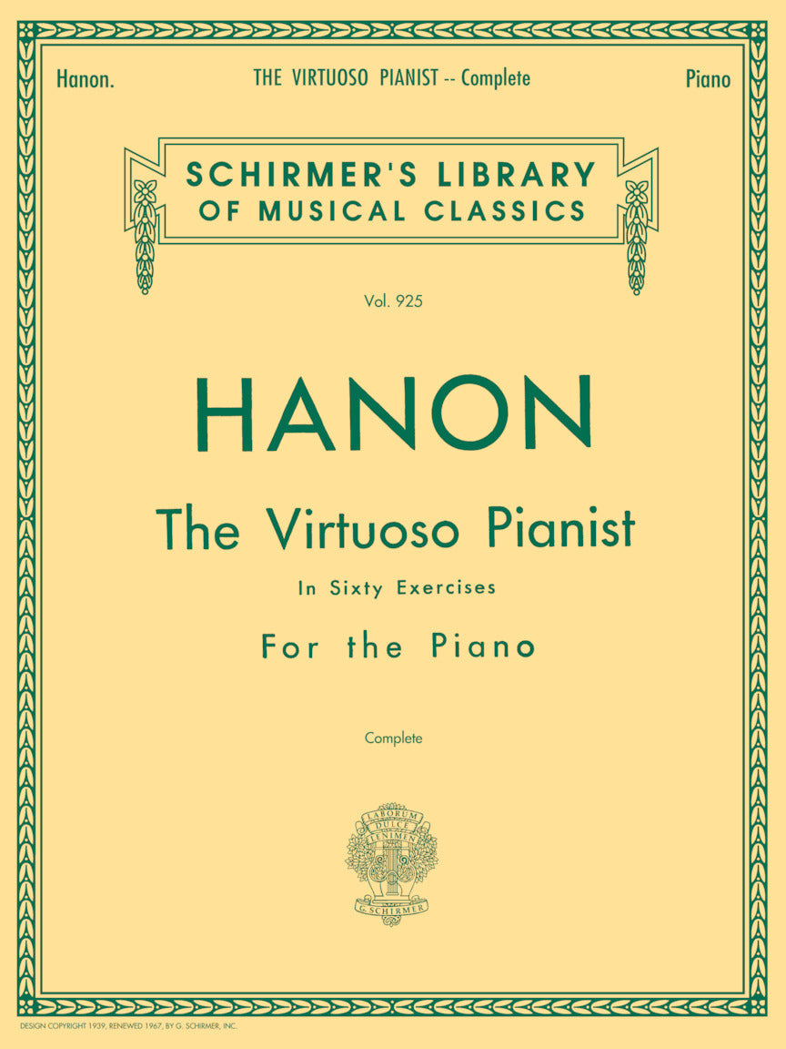 Hanon: The Virtuoso Pianist in 60 Exercises