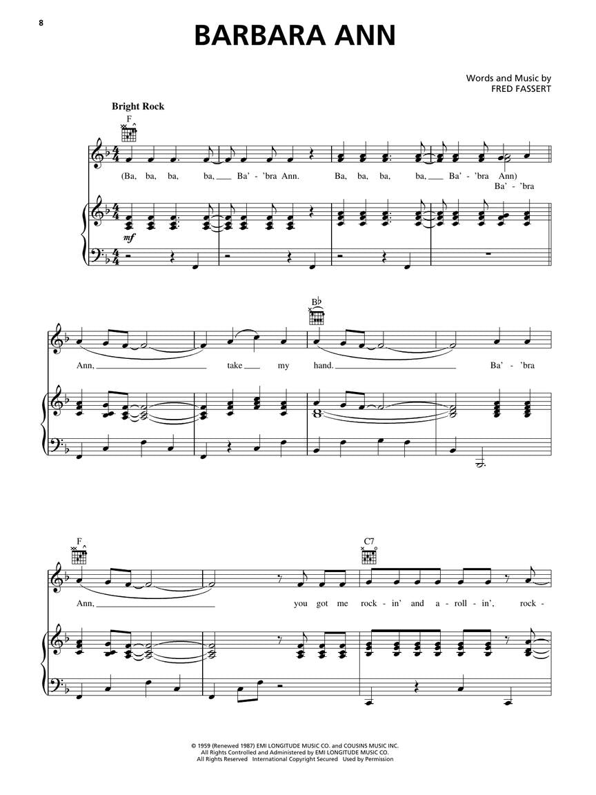 The Beach Boys Anthology  PVG