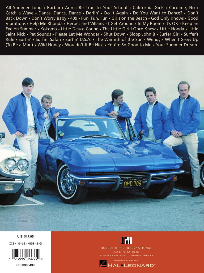The Beach Boys Anthology  PVG