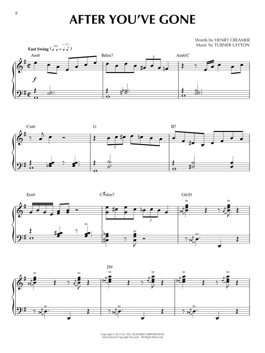 Gypsy Jazz - Jazz Piano Solos