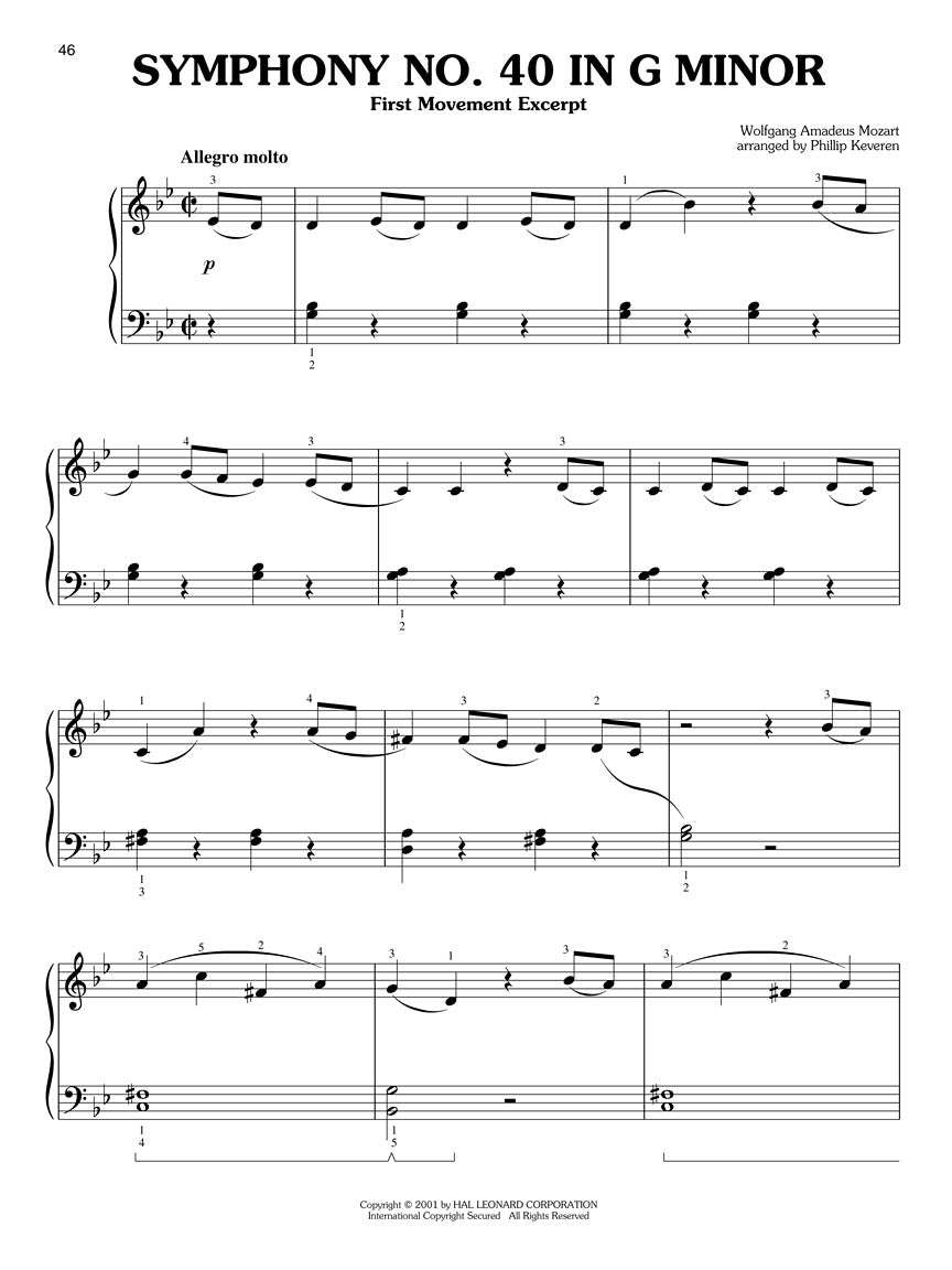 21 Great Classics for Easy Piano arr. Phillip Keveren