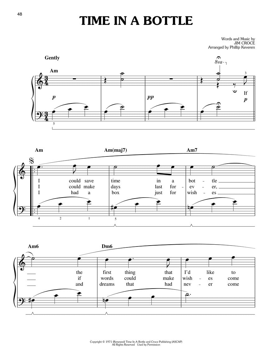 Love Songs for Easy Piano arr. Phillip Keveren