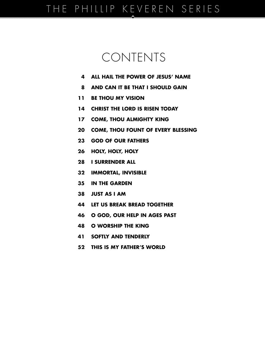 Immortal Hymns for Easy Piano arr. Phillip Keveren