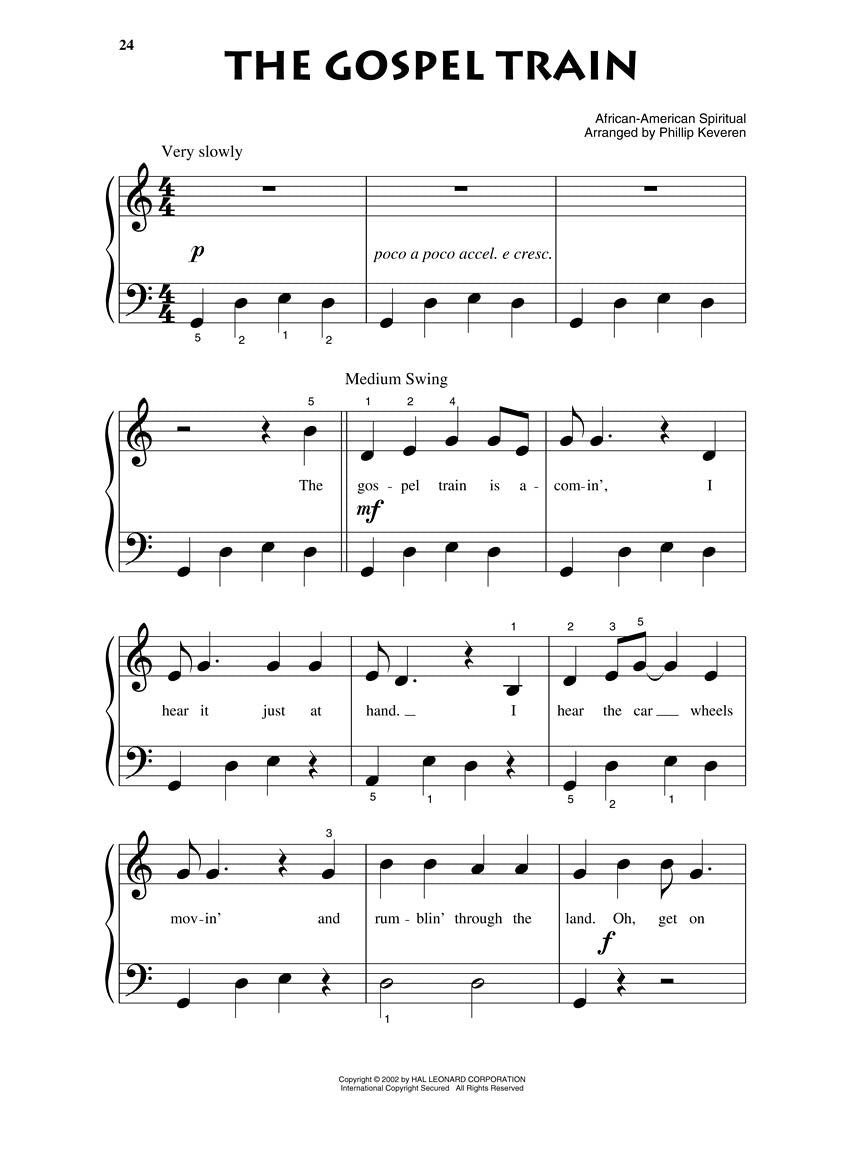 Christian Children's Favourites for Beginner Piano arr. Phillip Keveren