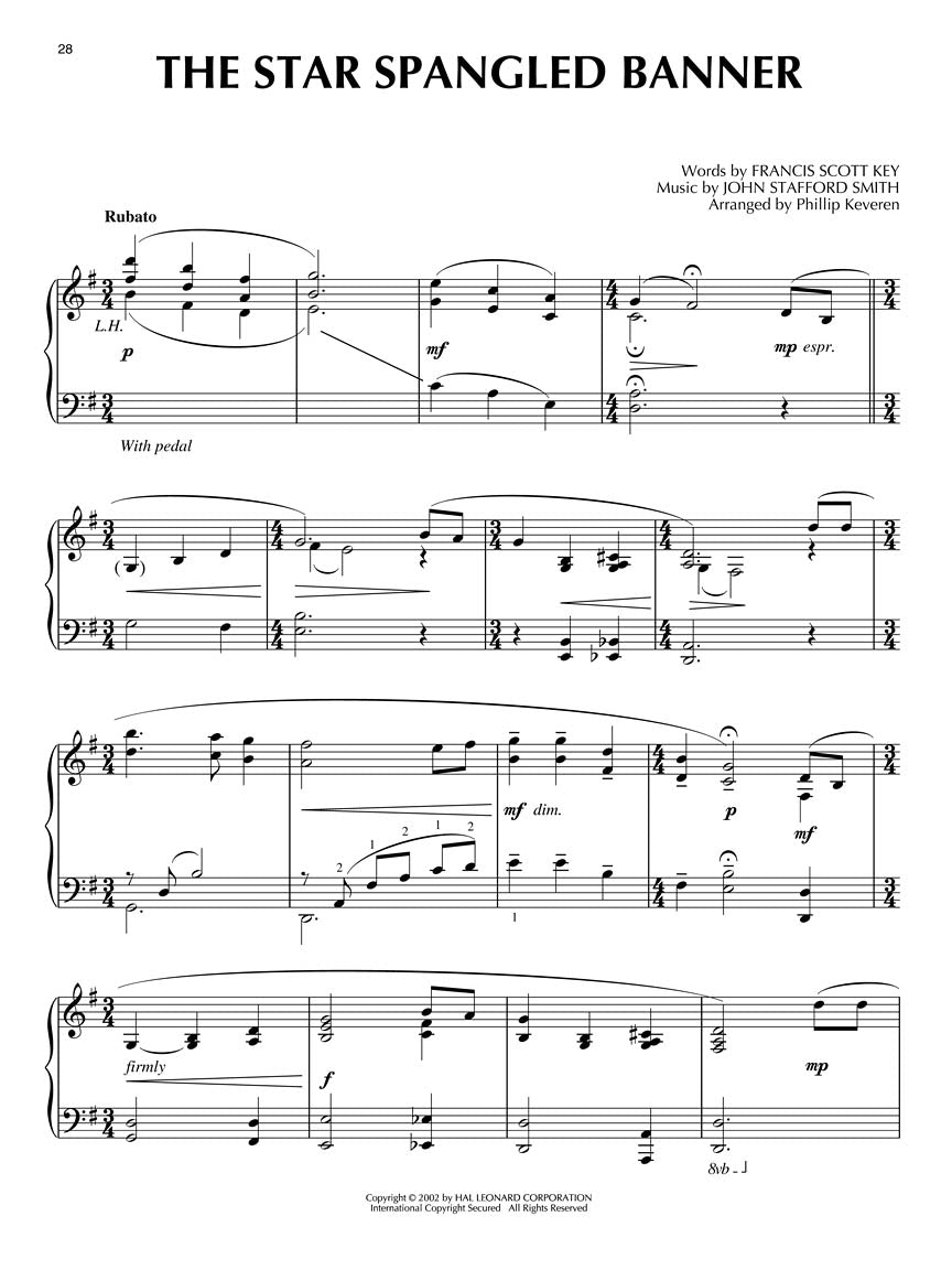 Let Freedom Ring! for Piano Soloist arr. Phillip Keveren