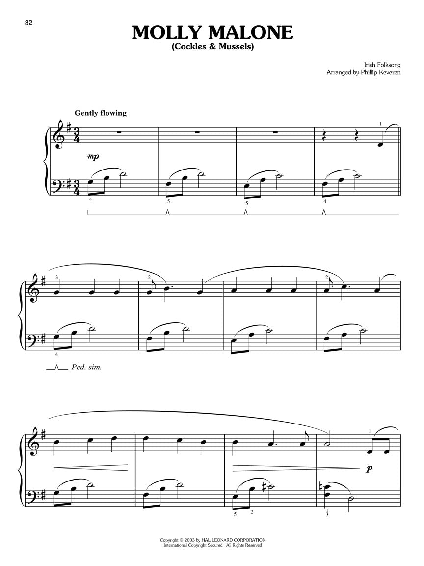 Celtic Dreams for Easy Piano arr. Phillip Keveren