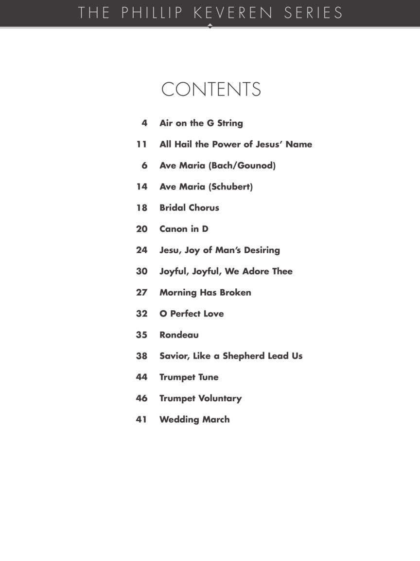 Classic Wedding Songs for Piano Soloist arr. Phillip Keveren