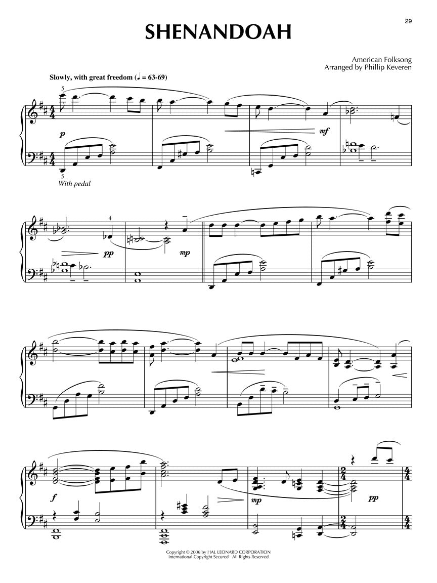 Americana for Piano Soloist arr. Phillip Keveren