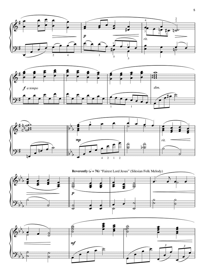 Hymn Melodies for Piano Solo arr. Phillip Keveren