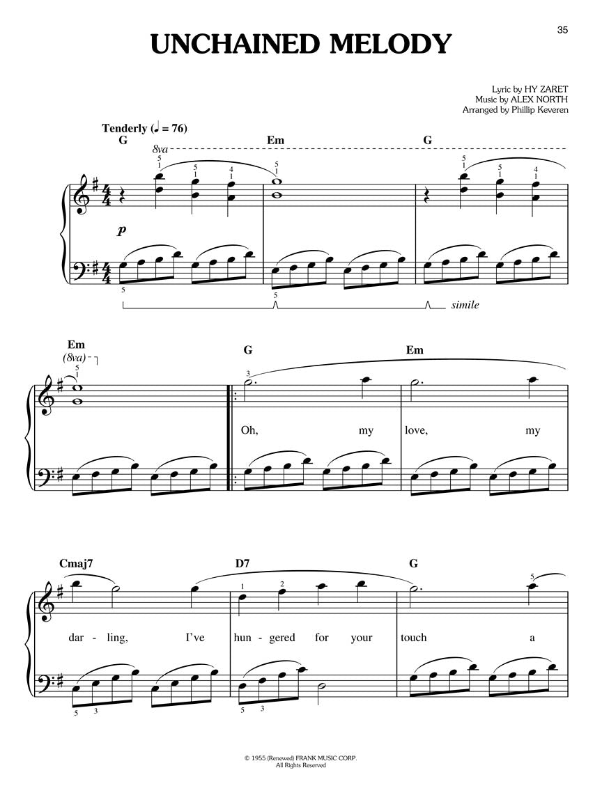 Pop Gems of the '50s for Easy Piano arr. Phillip Keveren