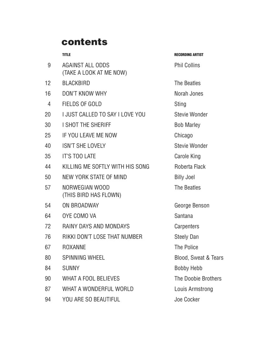 Jazz Pop - Jazz Piano Solos