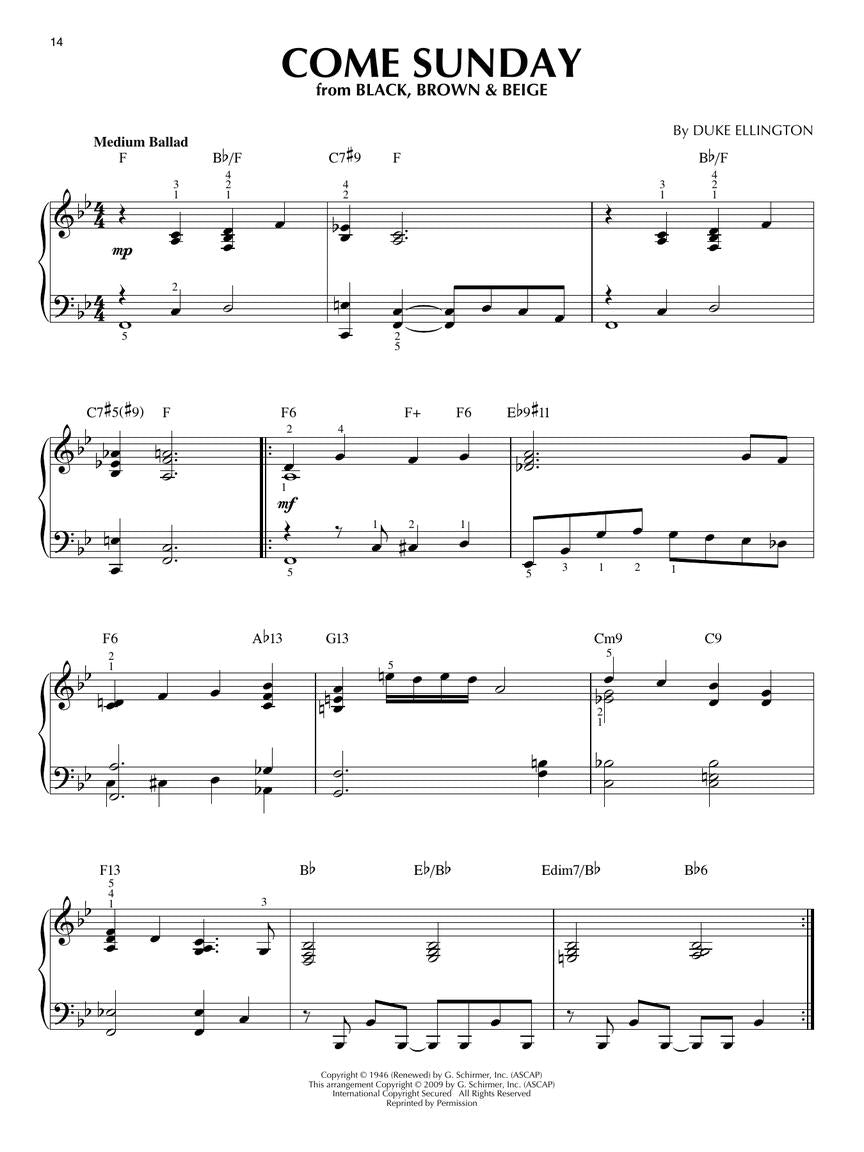 Duke Ellington - Jazz Piano Solos