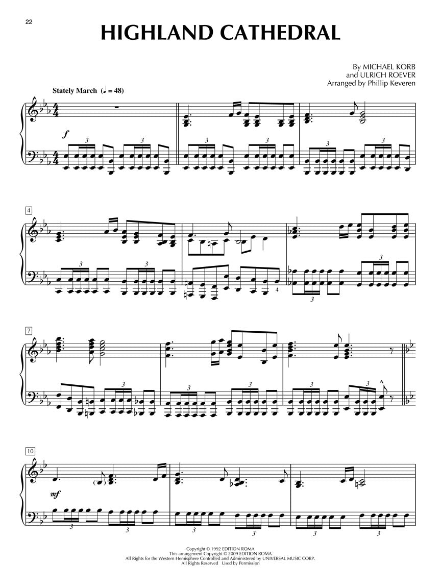 Favorite Wedding Songs for Piano Soloist arr. Phillip Keveren