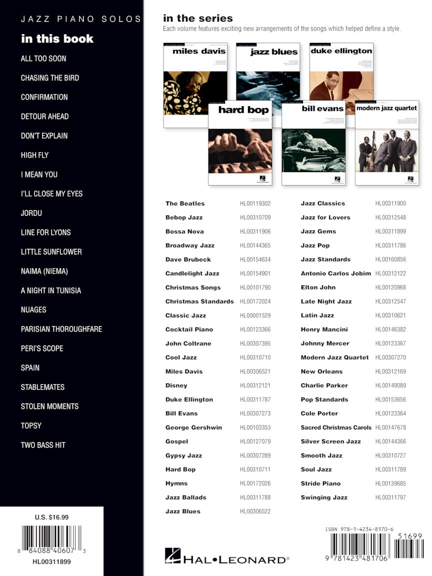 Jazz Gems - Jazz Piano Solos