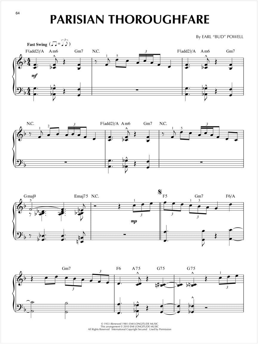 Jazz Gems - Jazz Piano Solos