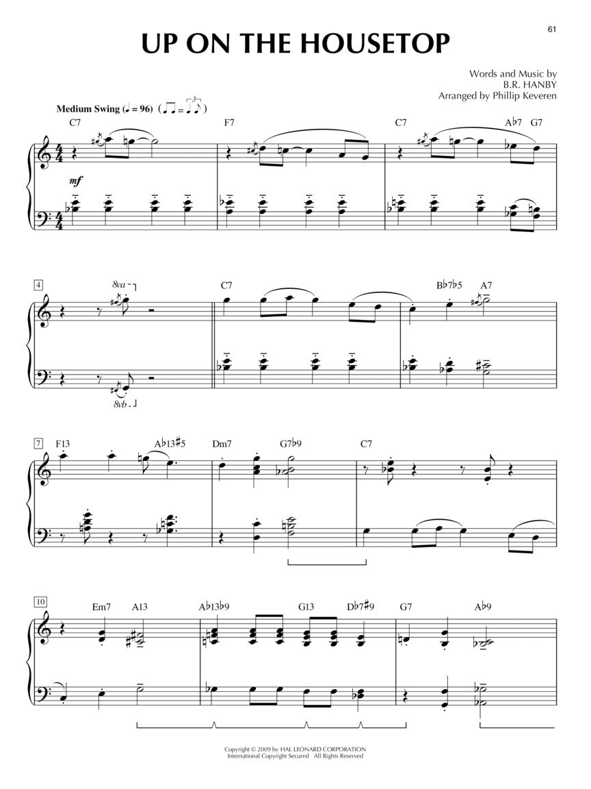 Yuletide Jazz for Piano Soloist arr. Phillip Keveren