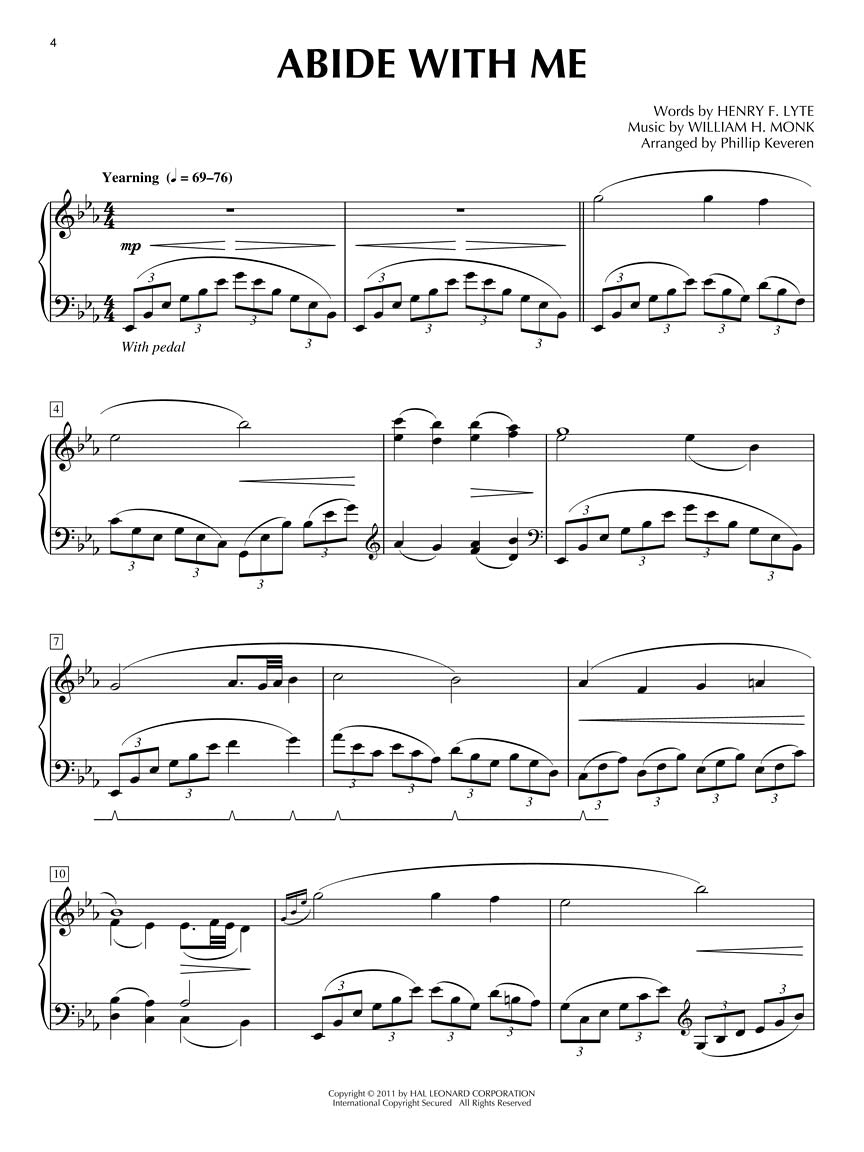 Treasured Hymns for Classical Piano Soloist arr. Phillip Keveren