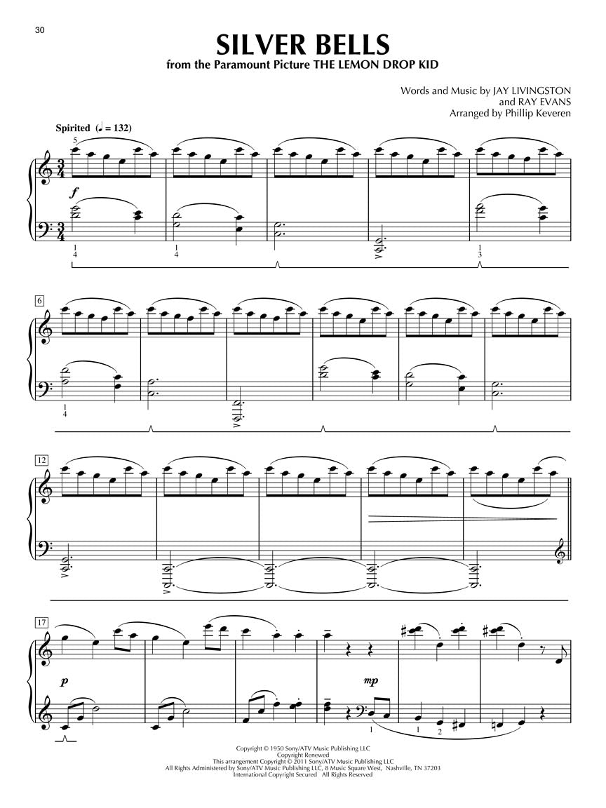 Christmas at the Movies for Piano Soloist arr. Phillip Keveren