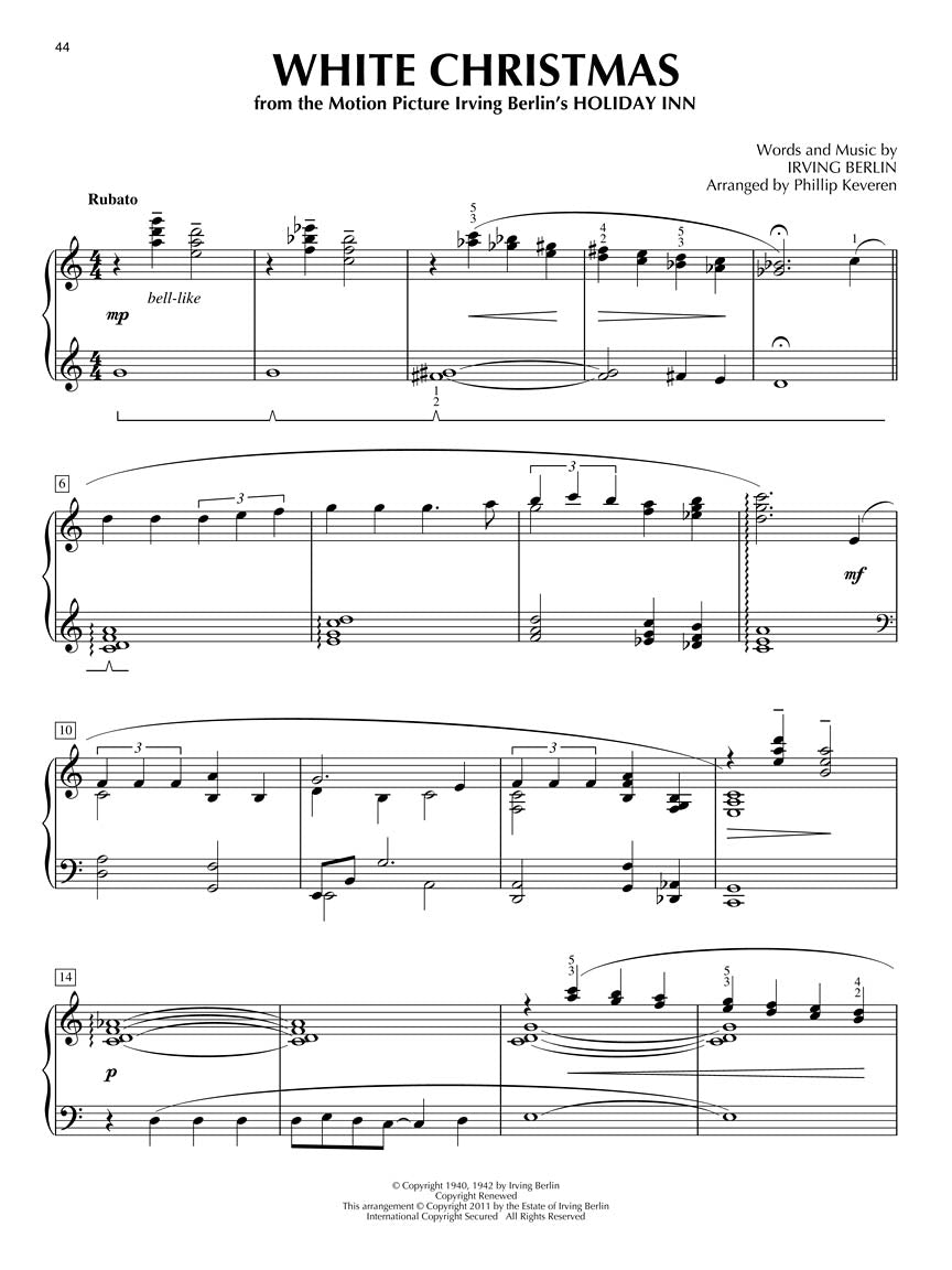 Christmas at the Movies for Piano Soloist arr. Phillip Keveren