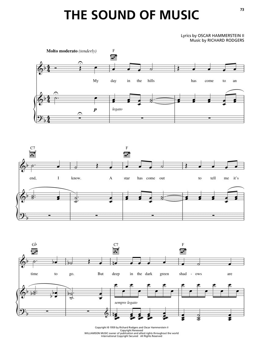 Sound of Music Vocal Selections