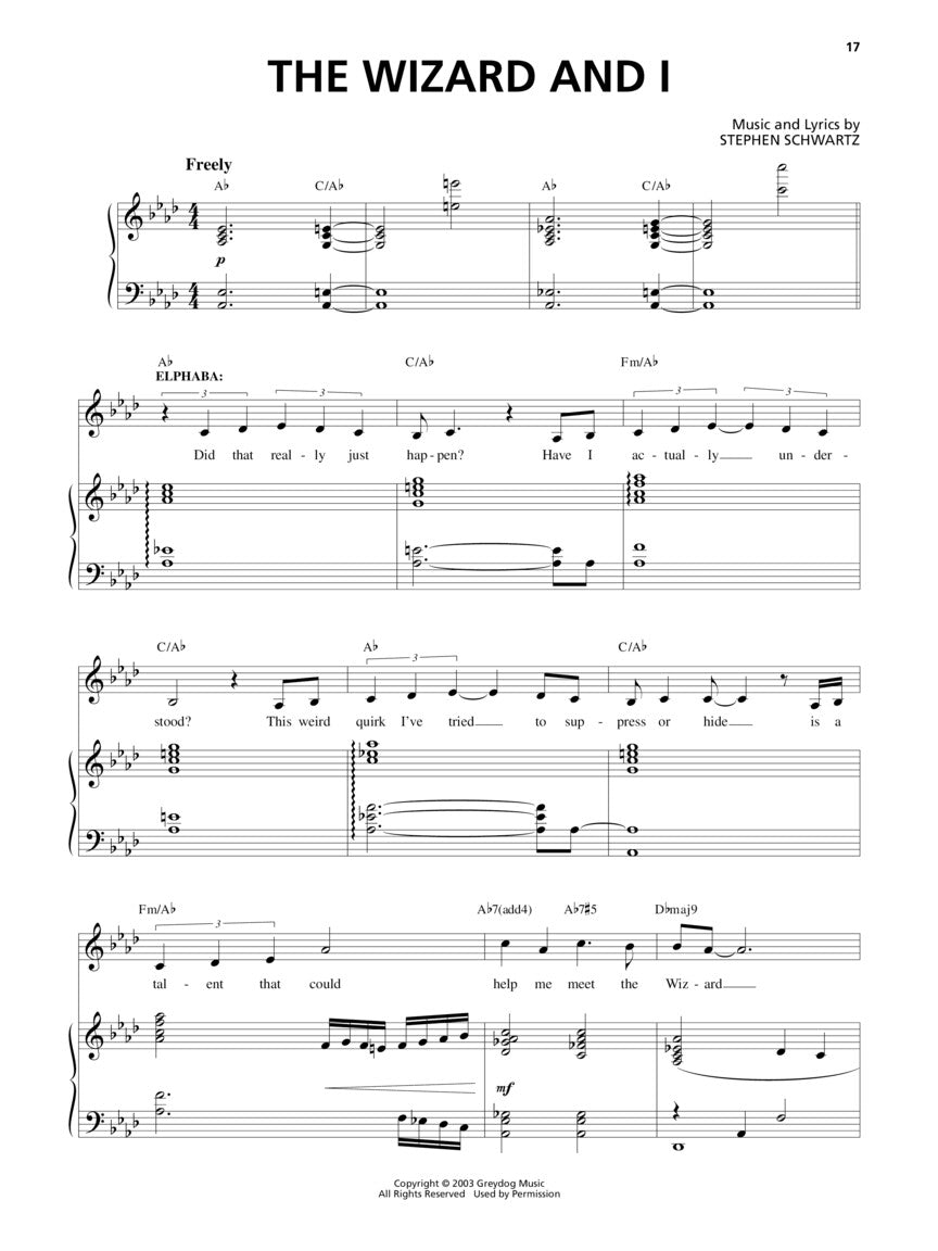 Wicked Vocal Selections