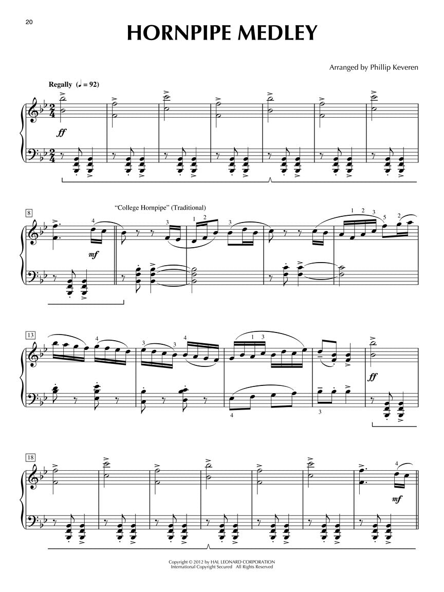Fiddlin' at the Piano for Piano Soloist arr. Phillip Keveren