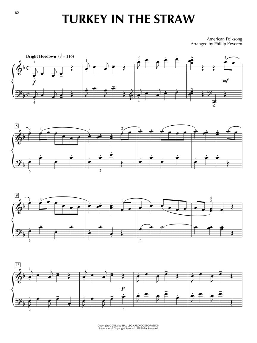 Fiddlin' at the Piano for Piano Soloist arr. Phillip Keveren