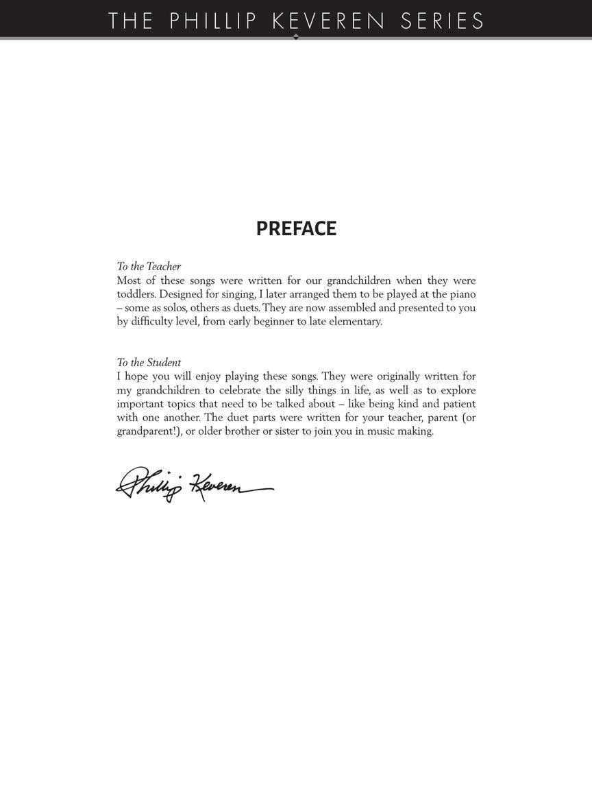 Silly Songs for Kids arr. Phillip Keveren