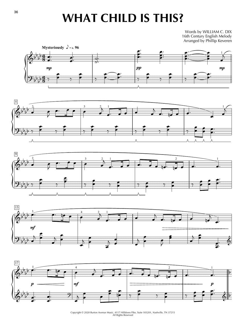 Piano Calm Christmas for Piano Solo arr. Phillip Keveren