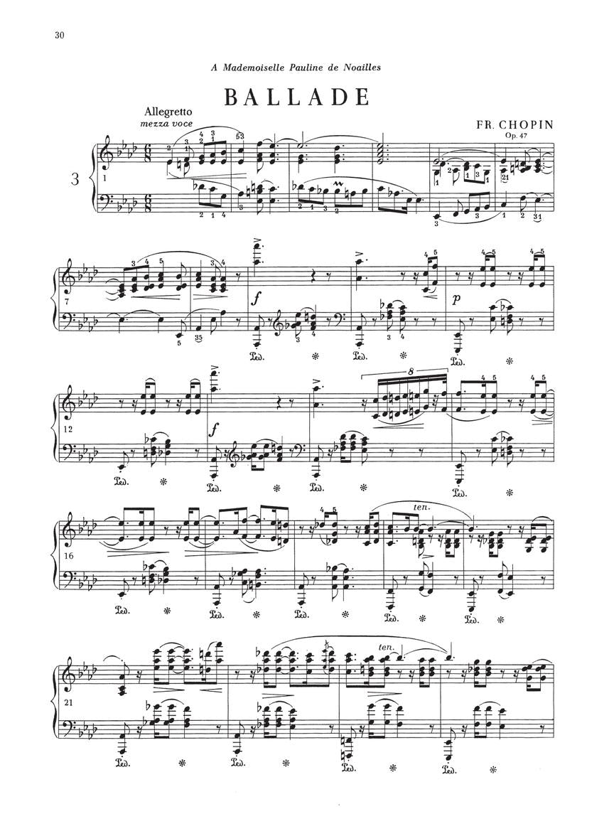 Chopin: Complete Works Vol. III - Ballades