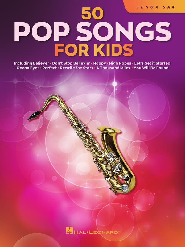 50 Pop Songs for Kids for Tenor Sax
