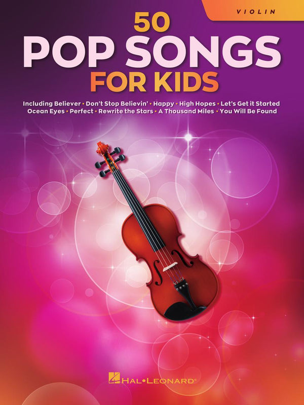 50 Pop Songs for Kids for Violin