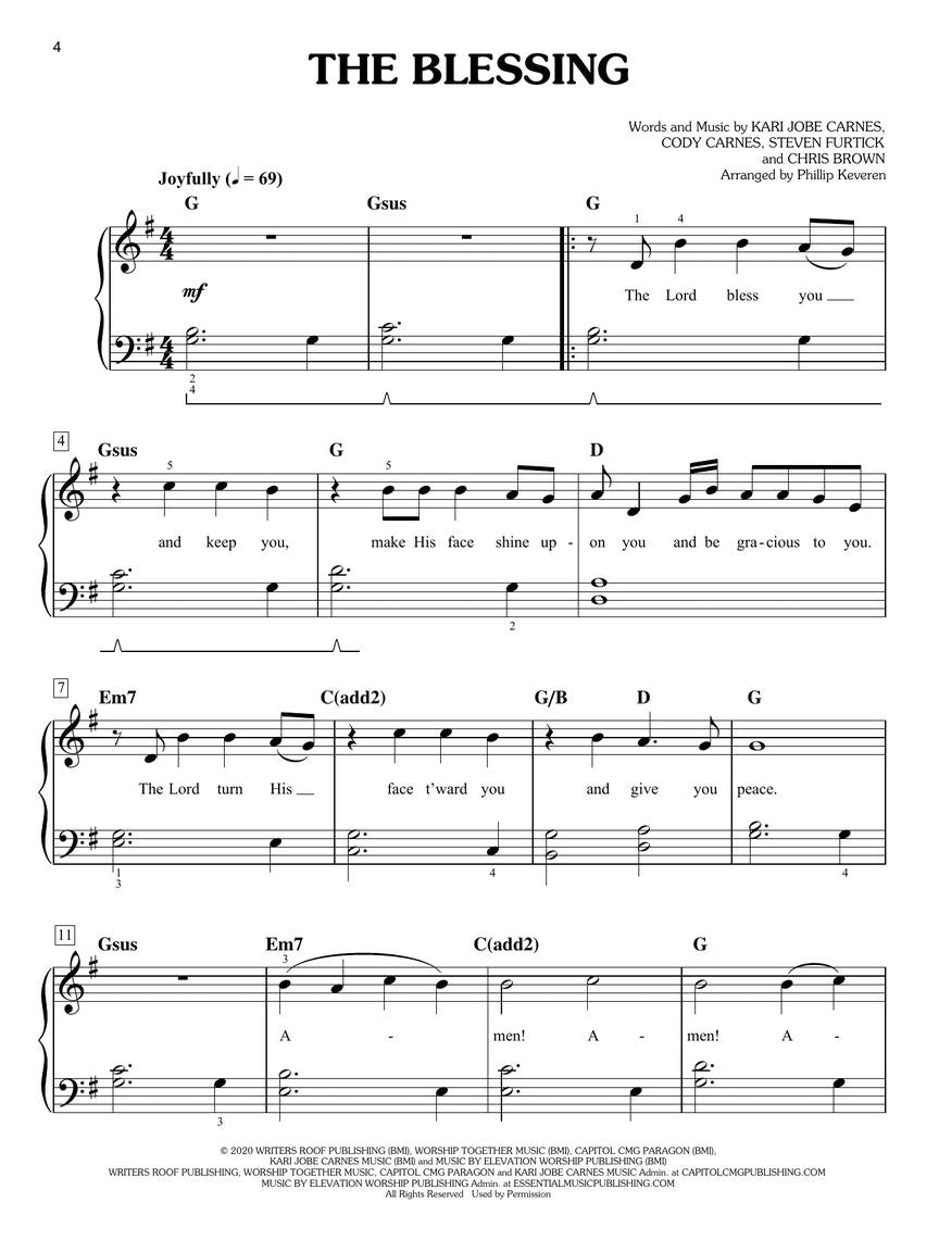 Living Hope for Easy Piano arr. Phillip Keveren