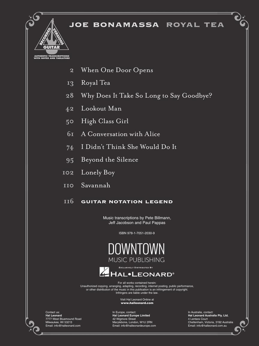 Joe Bonamassa - Royal Tea